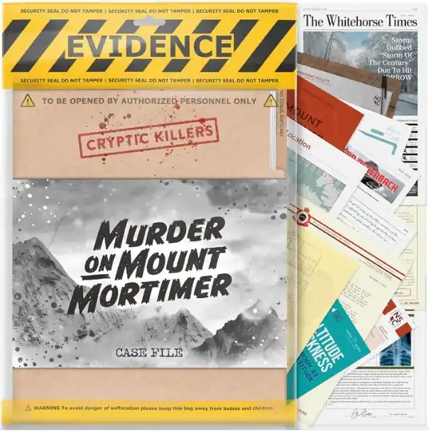 Nytt i webbutiken - Cryptic Killers Murder on Mount Mortimer