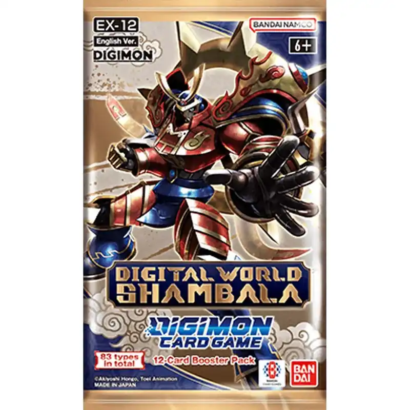 Precis lanserat | Digimon Card Game - Digital World Shambala EX12 Booster