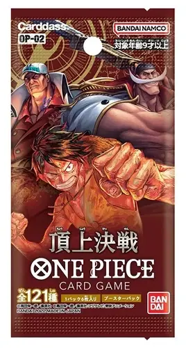 One Piece Card Game Paramount War [OP-02] Booster (Japansk version) - Handla säkert