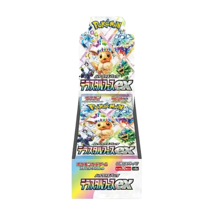 Nytt lägre pris | Terastal Festival ex Booster Box (10 boosters)(Japansk)SV8a