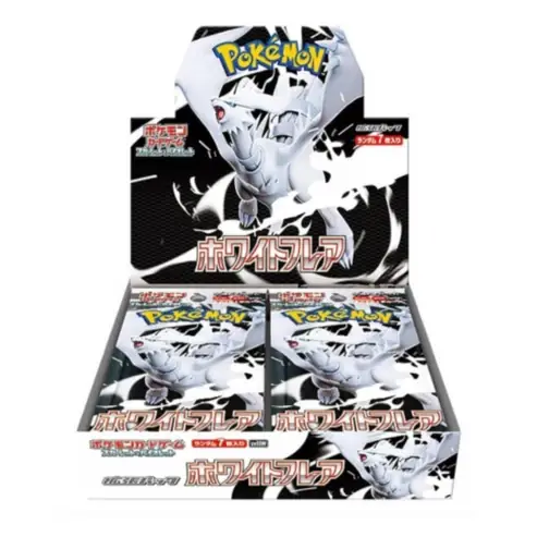 Gratis retur - Pokémon Scarlet & Violet White Flare Booster Box (20 Pack) (Japanskt)(SV11W)
