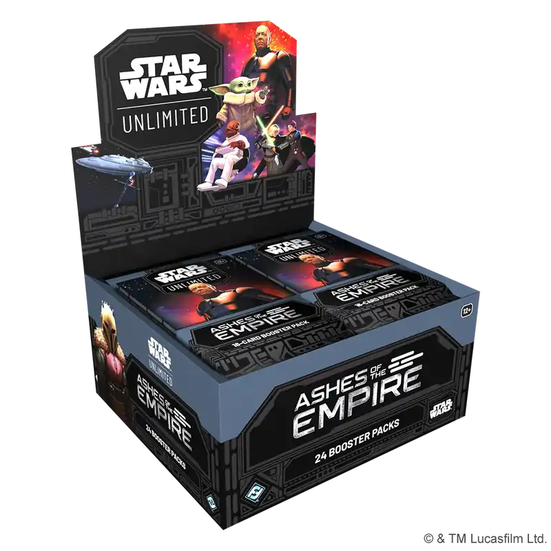 Star Wars Unlimited - Ashes of the Empire Booster Display (24) - Prisnedsättning