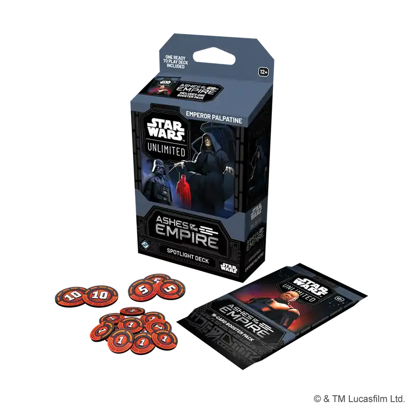 Star Wars Unlimited - Ashes of the Empire Spotlight Deck Emperor Palpatine - Säker betalning
