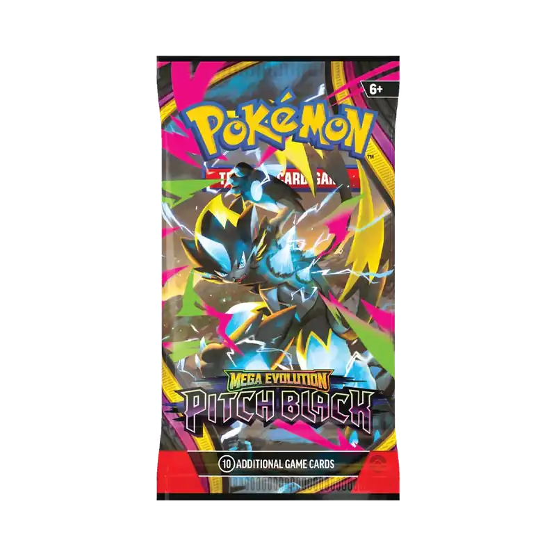 Pokémon TCG Mega Evolution - Pitch Black Booster (Max 18 per kund) - Fynd