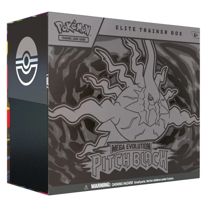 Rabatter - Pokémon TCG Mega Evolution - Pitch Black Elite Trainer Box (Max 1 per kund)