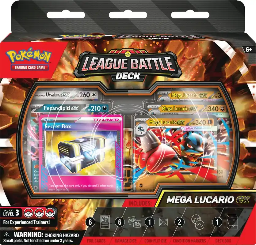 Fyndpris - Pokémon TCG Mega Lucario ex League Battle Deck