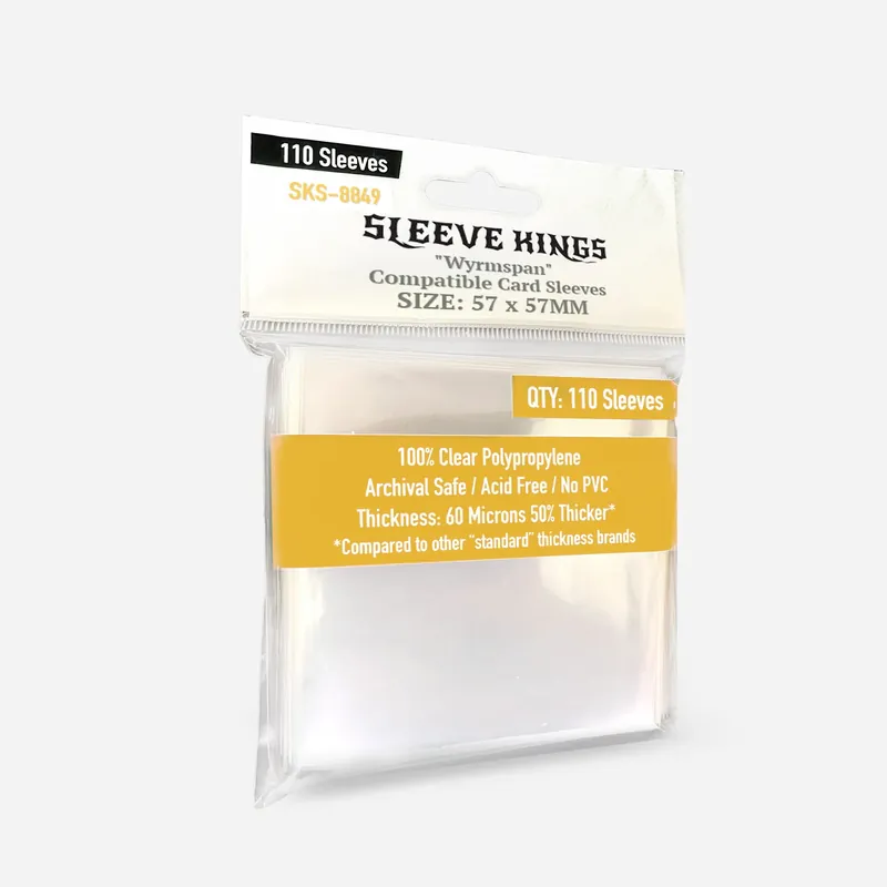 Sleeve Kings - "Wyrmspan" Compatible Card Sleeves, 57x57mm (110) - Under begränsad tid
