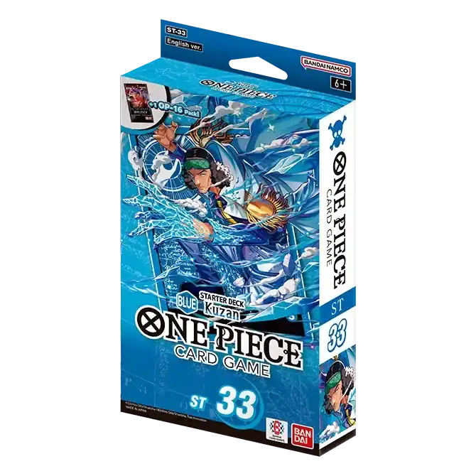 One Piece Card Game ST33 Starter Deck - Blue Kuzan | Så länge lagret räcker