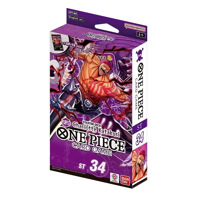 One Piece Card Game ST34 Starter Deck - Purple Katakuri - Köp nu
