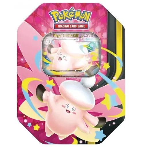 Pokémon TCG Summer Tin 2026 - Mega Clefable EX (max 1/kund) | Smidig beställning