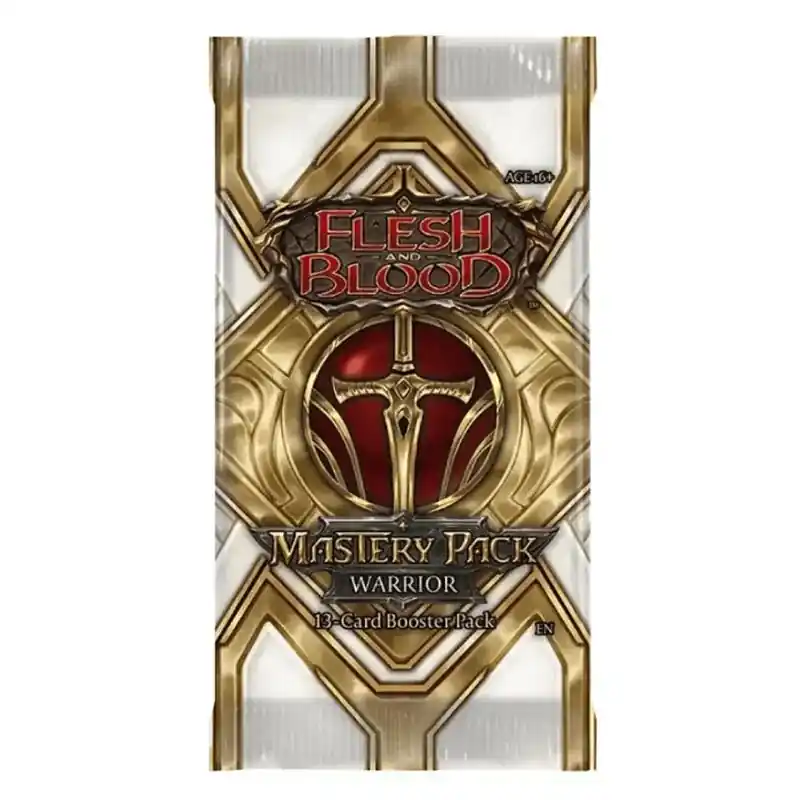 Flesh & Blood TCG - Mastery Pack Warrior Booster - Reapris