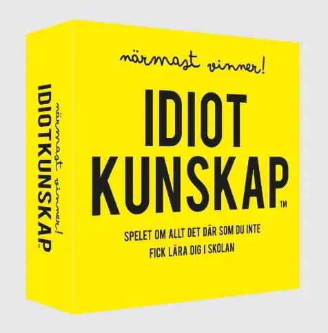 Idiotkunskap – Närmast vinner! - Under begränsad tid