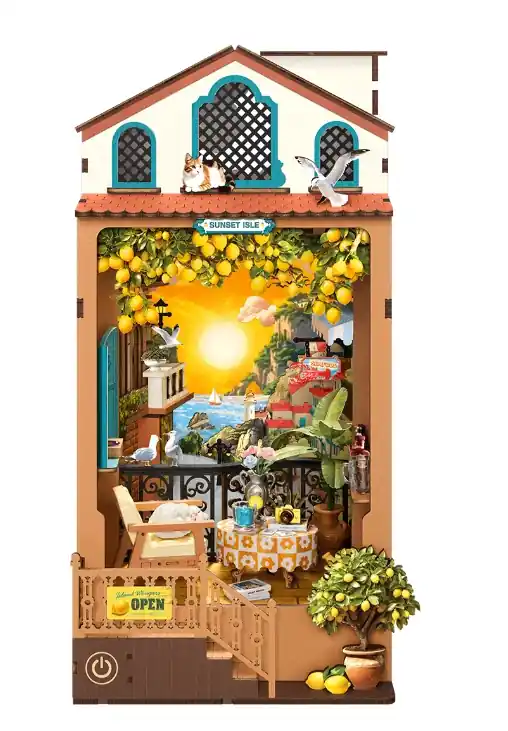 Sunset Isle - Book Nook Kit - Rolife - Erbjudande