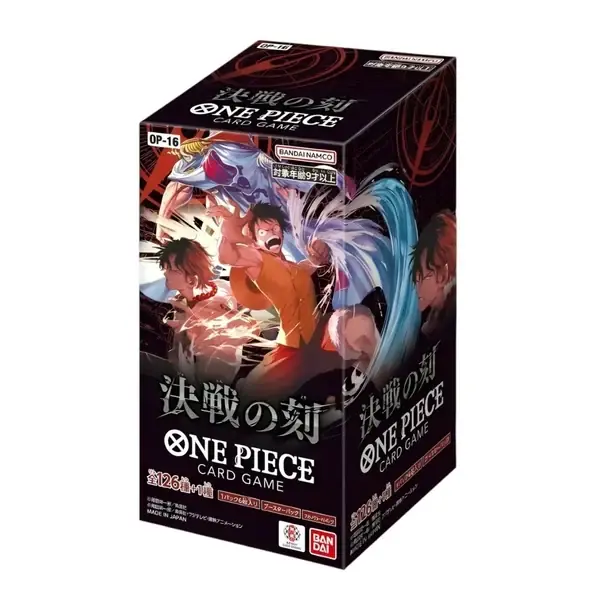 Deal - One Piece TCG OP-16 The Moment of Decisive Battle Booster Display (24 packs) (Japansk)