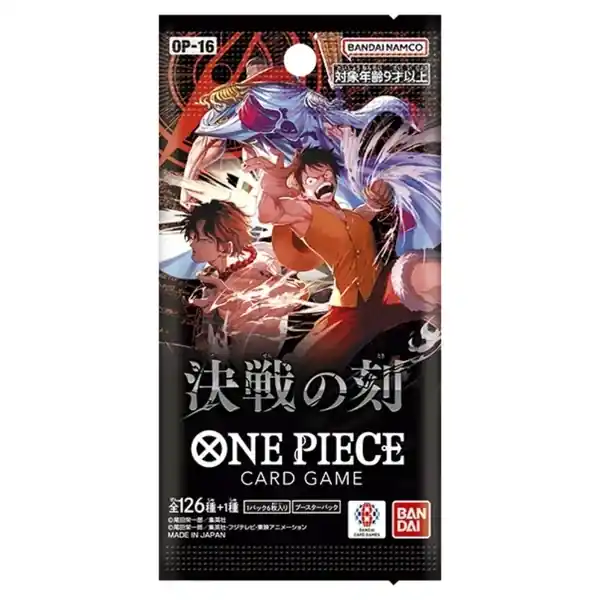 Extra bra pris | One Piece TCG OP-16 The Moment of Decisive Battle Booster (Japansk)