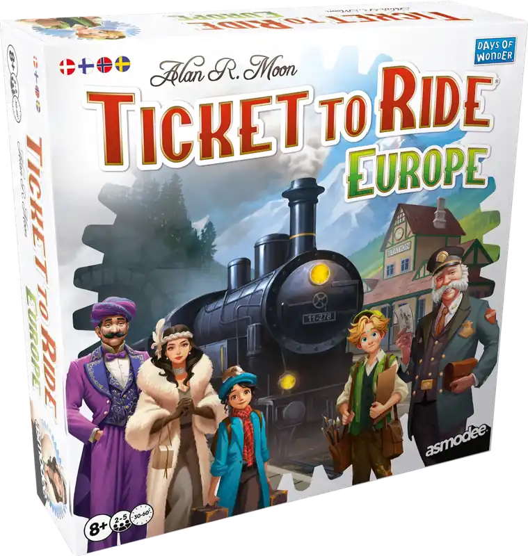 Ticket To Ride Europe (Sv) Refresh - Dagens deal