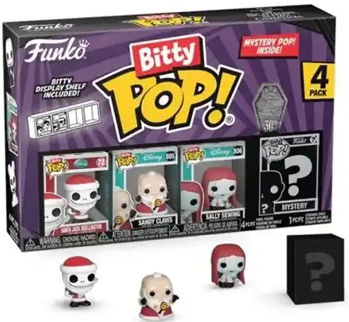 Begränsat lager - Bitty POP! The Nightmare Before Christmas – Santa Jack