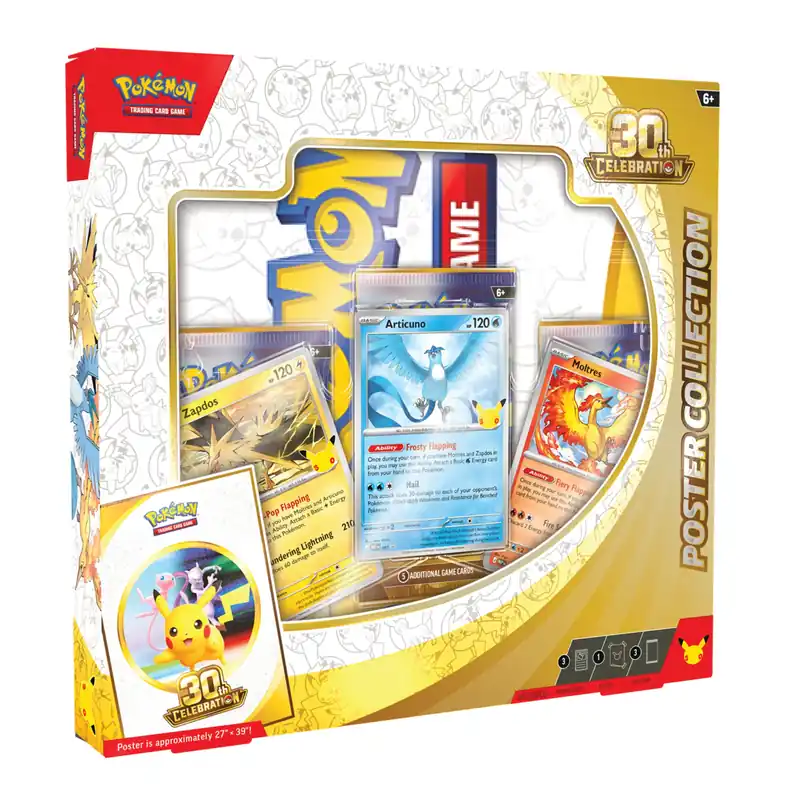 Väl omtyckt | Pokémon TCG 30th Celebration Poster Collection