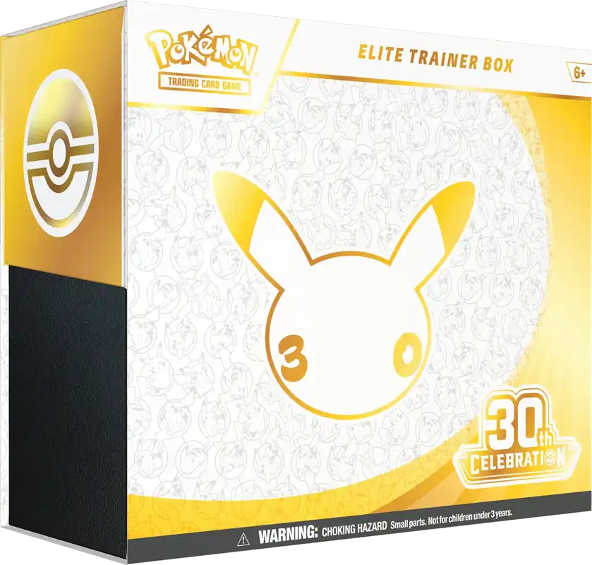 Pokémon TCG 30th Celebration Elite Trainer Box - Max 1/kund - Finns att beställa