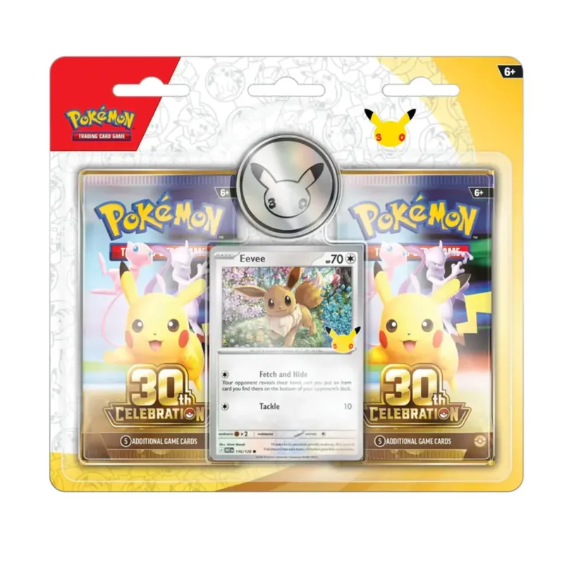 Bra pris just nu - Pokémon TCG 30th Celebration 2-Pack Blister - Max 1 /kund