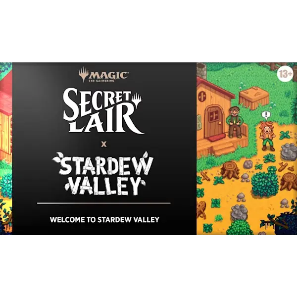 Snart slut | Magic the Gathering Secret Lair x Stardew Valley Welcome to Stardew Valley