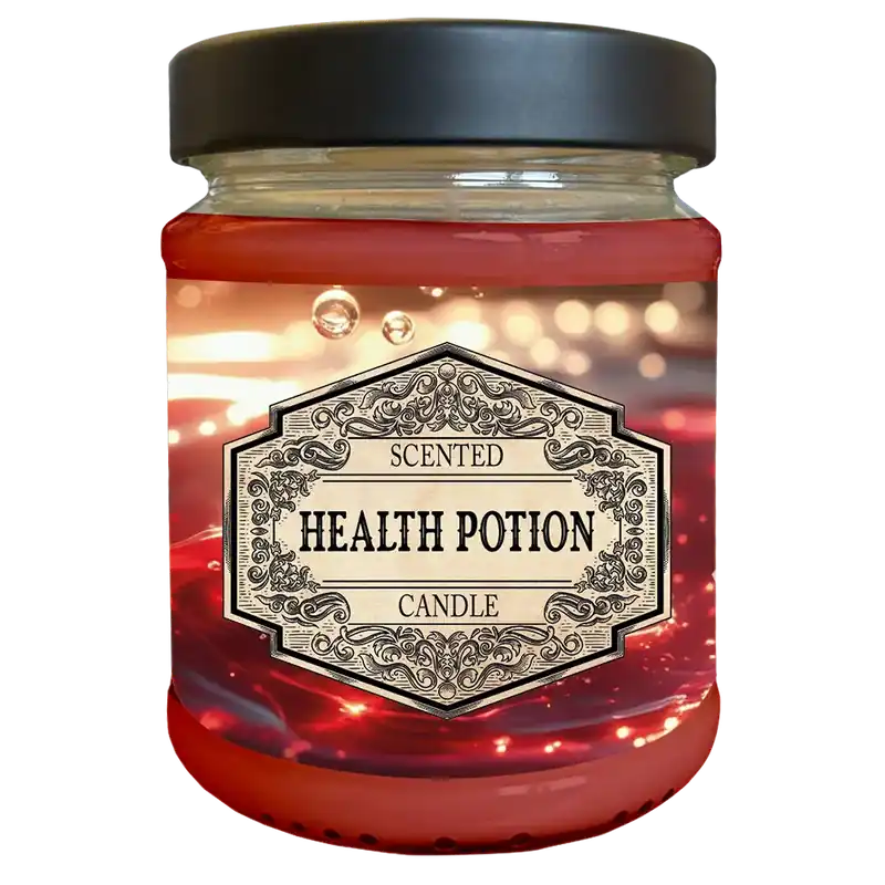 Scented Candle Health Potion with Surprise Dice - Beställ nu