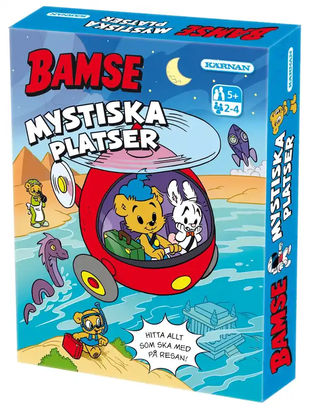 Handla säkert - Bamse Mystiska platser