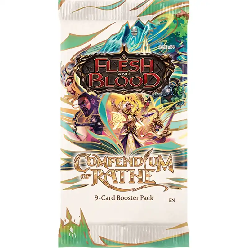 Flesh & Blood TCG - Compendium of Rathe Booster | Endast ett fåtal kvar