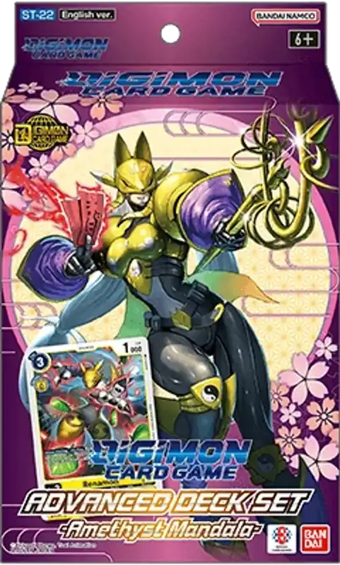 Finns nu - Digimon Card Game - Amethyst Mandala Advanced Deck ST-22
