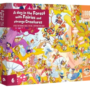 A Day in the Forest with Fairies & Strange Creatures Puzzle | Köp idag