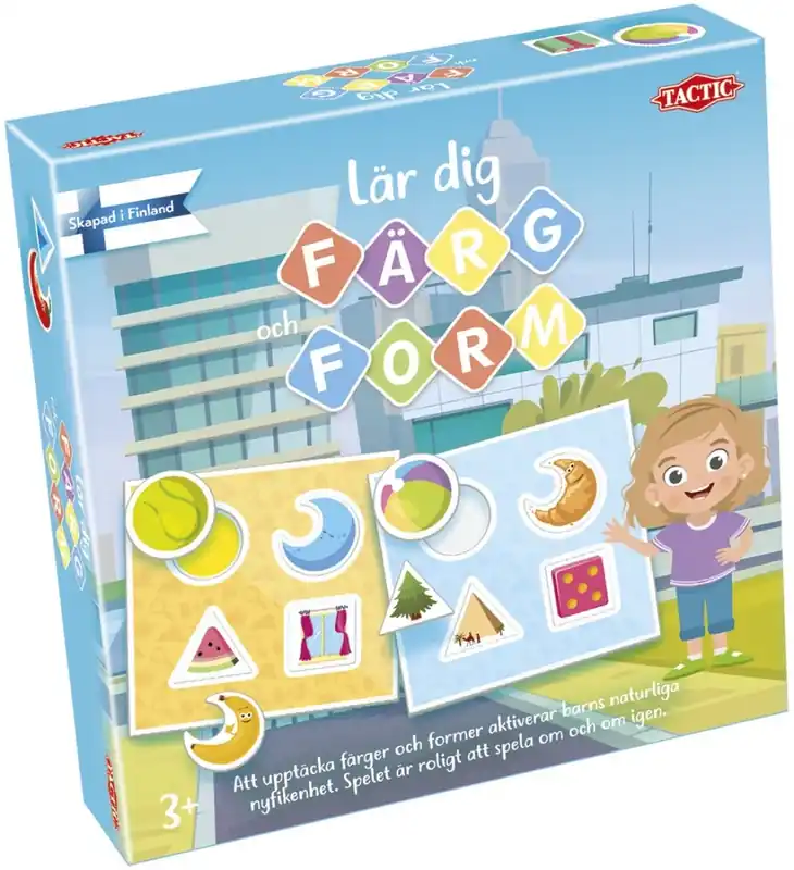 Lär dig färg & form | Kanonpris