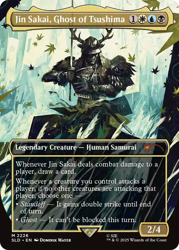 MTG Secret Lair x Ghost of Tsushim - Väl omtyckt