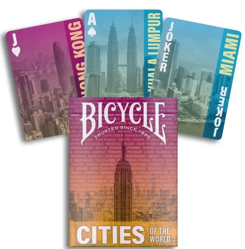 Nedsatt pris | Bicycle Cities Of The World Playing Cards Deck