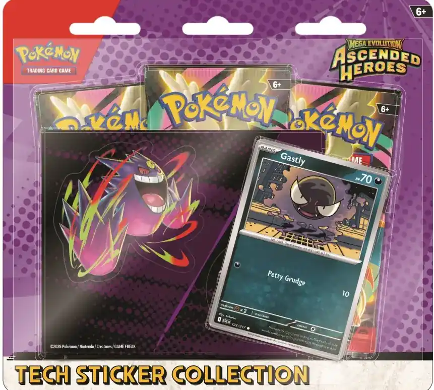 Pokémon TCG ME2.5 Ascended Heroes Tech Sticker Collection | Endast ett fåtal kvar