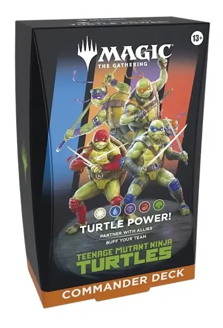 Extra rabatt | Magic The Gathering Teenage Mutant Ninja Turtles Commander Deck