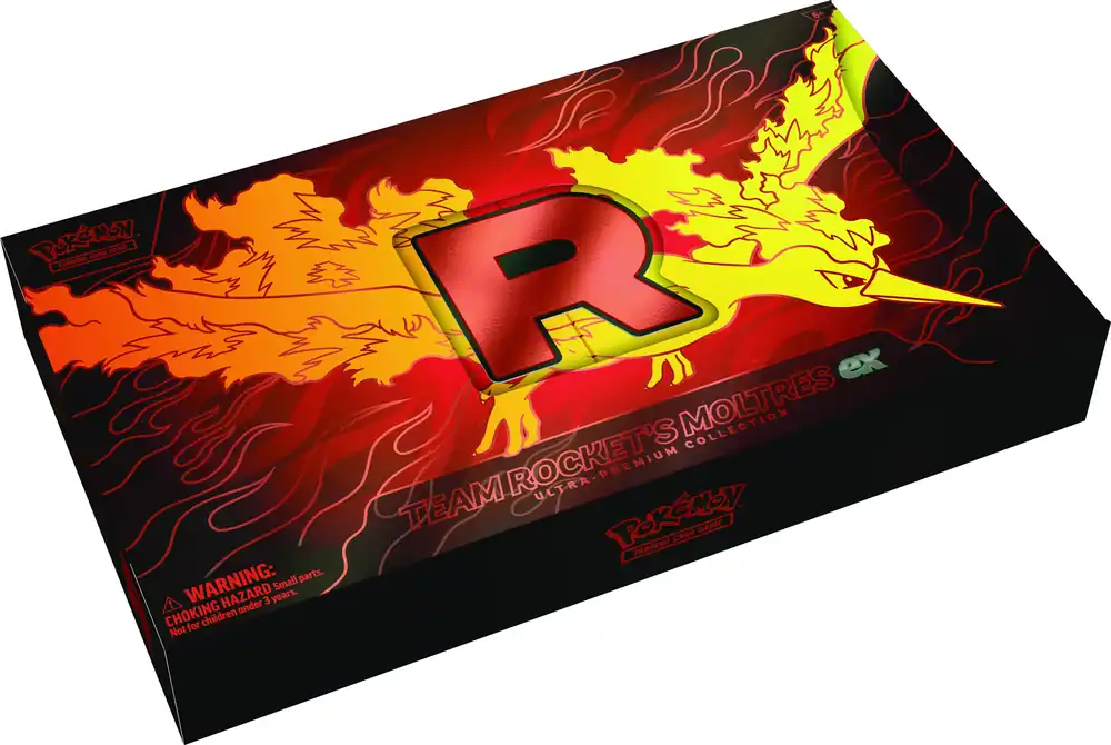 Snabb leverans | Team Rocket’s Moltres ex. Ultra-Premium Collection