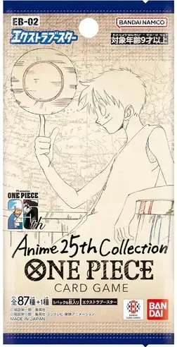 Försäljningssuccé | One Piece Card Game - Anime 25th Collection EB-02 Extra Booster Japansk