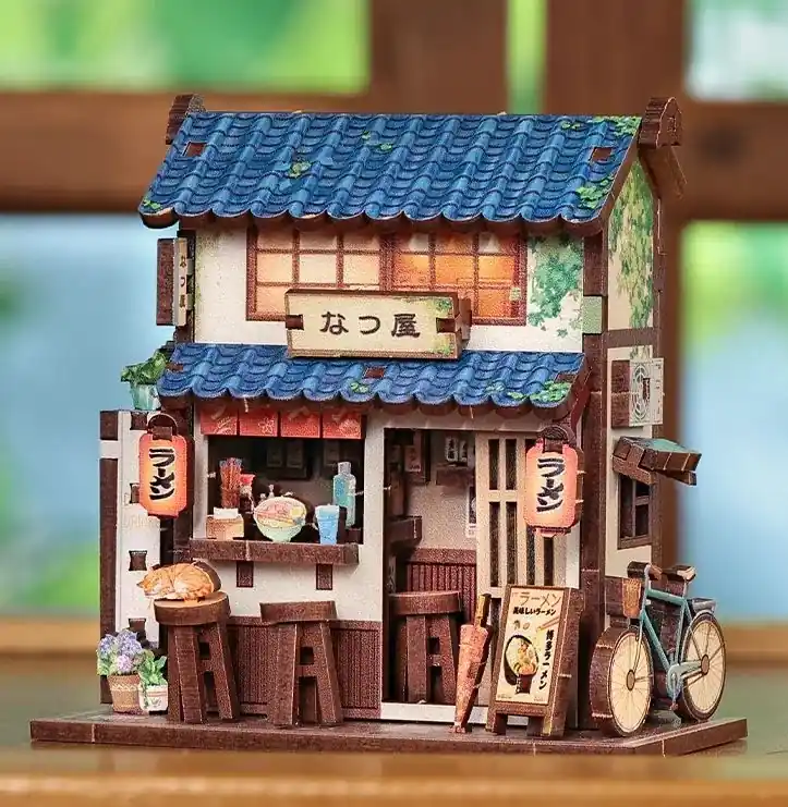 Sänkt pris | Ramen Shop Diy Mini Book Nook