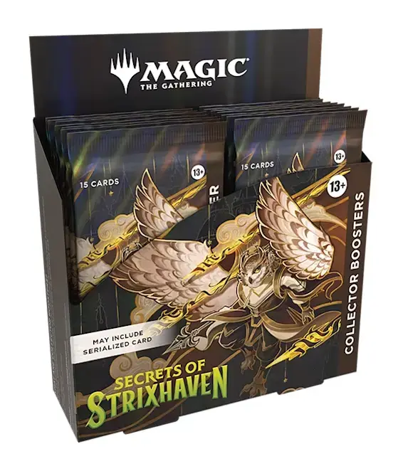 Magic The Gathering Secrets of Strixhaven Collector Booster Display (12) | Direkt från fabriken