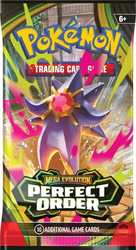 Rabatt - Pokémon TCG Mega Evolution - Perfect Order Booster