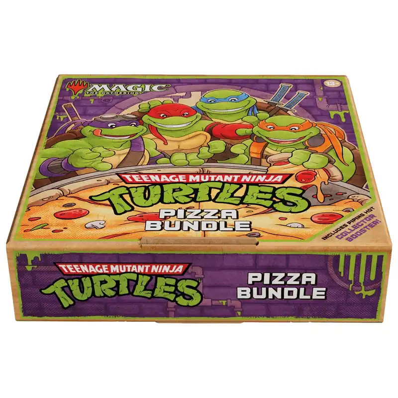 Magic The Gathering Teenage Mutant Ninja Turtles Pizza Bundle | Nytt i webbutiken