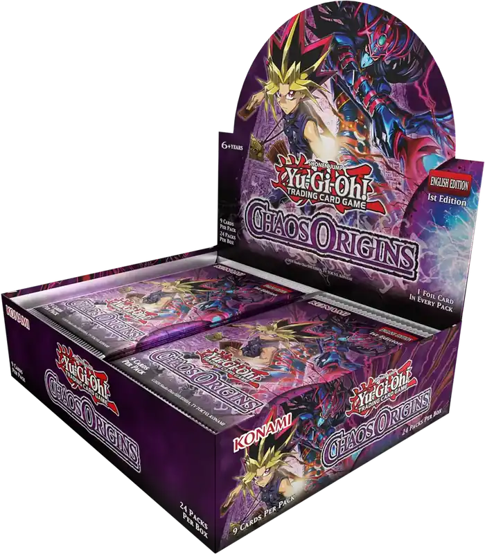 Yu-Gi-Oh! - Chaos Origin - Booster Display (24 Boosters) | Spara nu