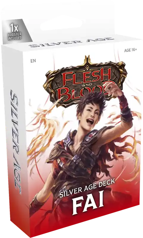 Flesh and Blood TCG Silver Age Deck - Fai - Direkt från tillverkaren