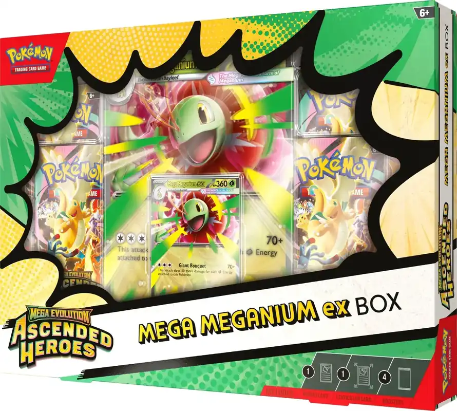 Pokémon TCG - Ascended Heroes Mega Meganium ex Box | Slutrea