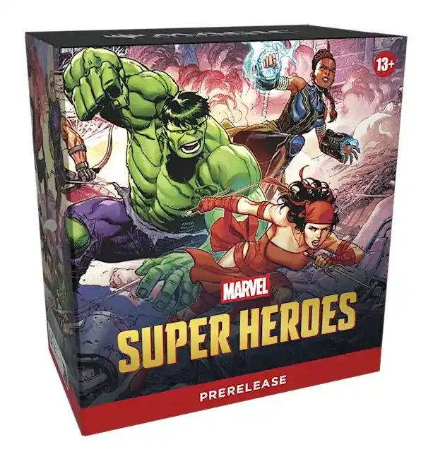Magic The Gathering Marvel Super Heroes Prerelease Pack - Extra rabatt