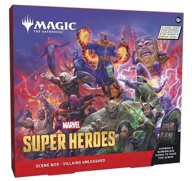 Magic The Gathering Marvel Super Heroes Scene Box - Villains Unleashed - Sista dagarna