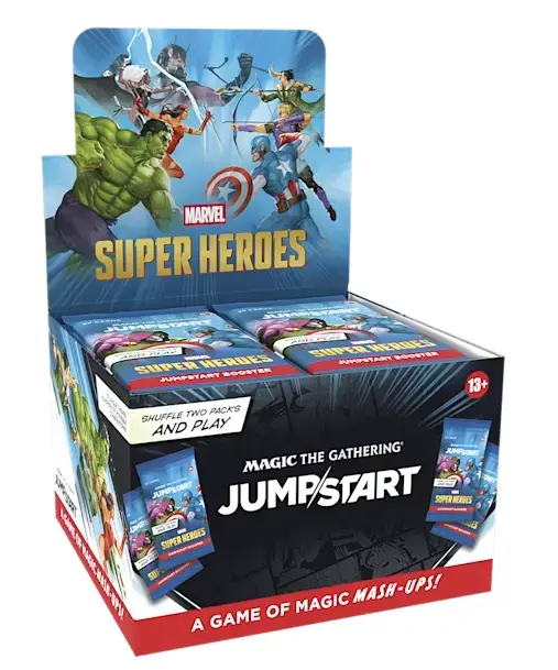 Magic The Gathering Marvel Super Heroes Jumpstart Booster Display (24) | Populär