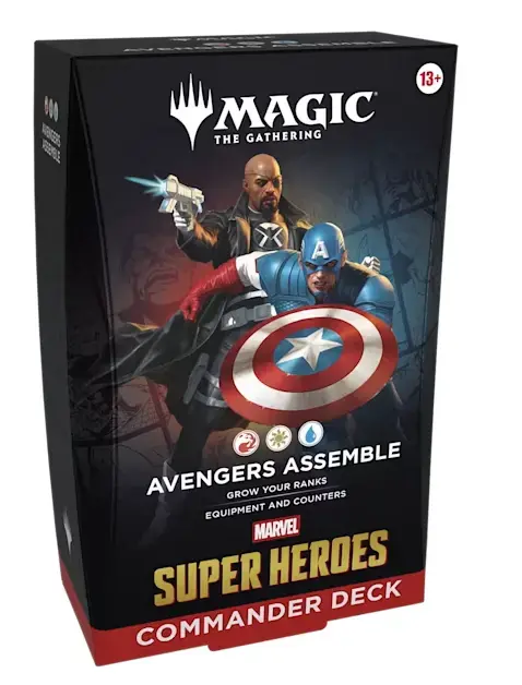 Rabatter | Magic The Gathering Marvel Super Heroes Commander Deck Avengers Assemble