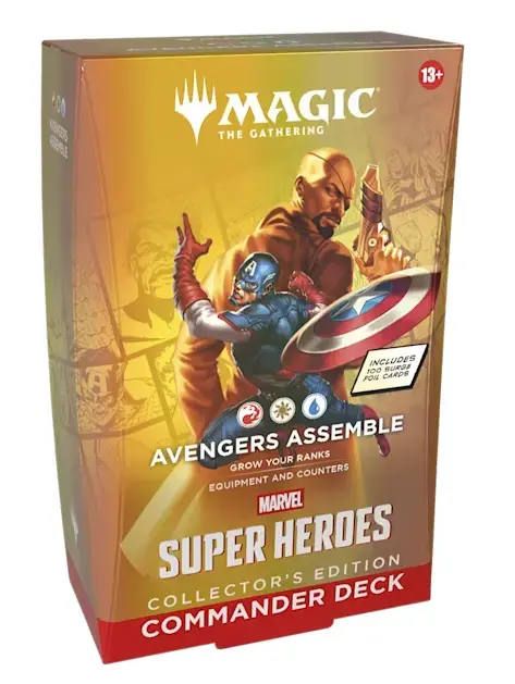 Magic The Gathering Marvel Super Heroes Commander Deck Collectors Edition Avengers Assemble - Dagens deal