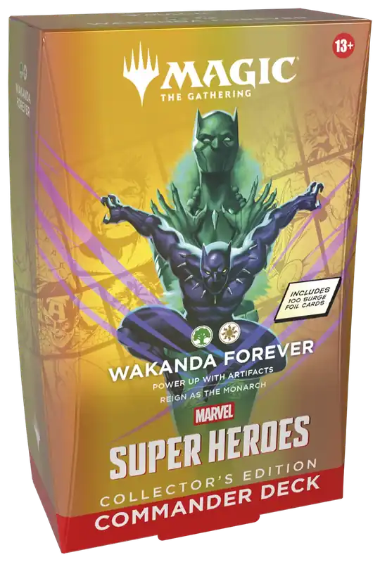Köp idag - Magic The Gathering Marvel Super Heroes Commander Deck Collectors Edition Wakanda Forever